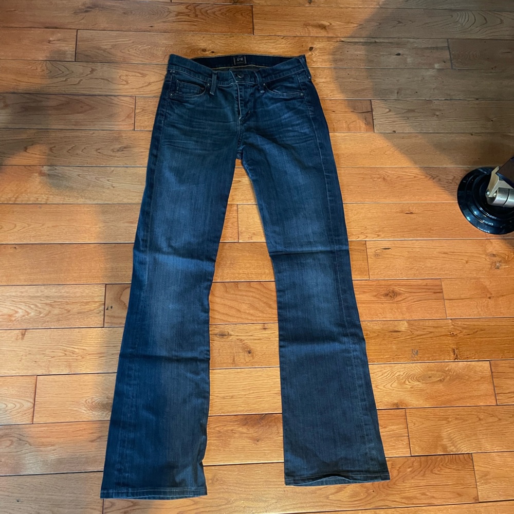 Citizens Of Humanity Dark Blue Flare Jeans